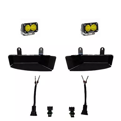 Baja Designs 448043 LED Exterior Decorative Lights for Vehicles, White, 2 Pieces