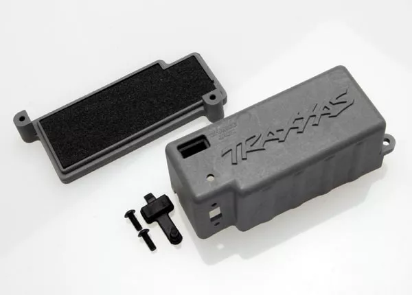 Battery Box with Adhesive Foam Chassis Pad & Charge Jack Plug