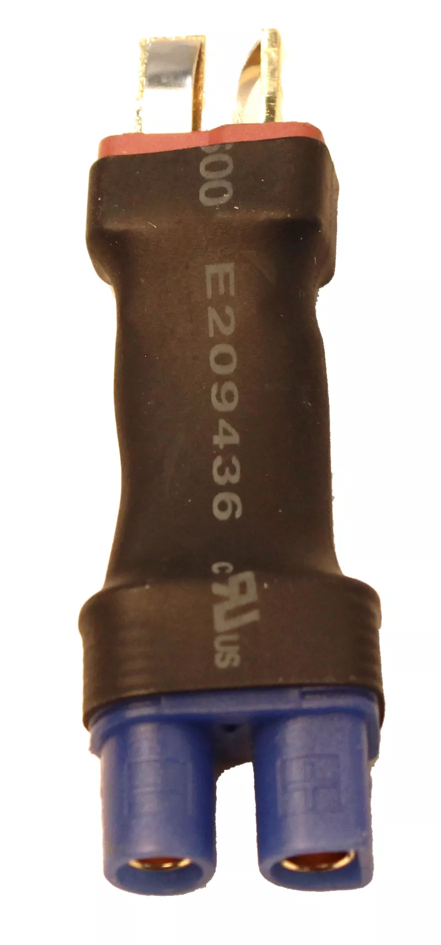 Battery/ESC Adapter: EC3 Battery to Male Deans (T-Plug)