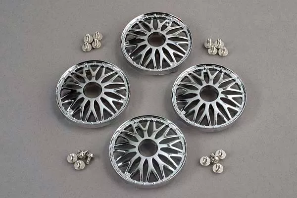 BBS Type (Chrome) Wheel Covers (4) with Hardware