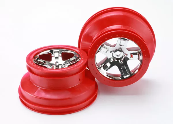 Beadlock Style, Dual Profile Wheels (2.2” Outer, 3.0” Inner) (4WD Front/Rear, 2WD Rear) (2)