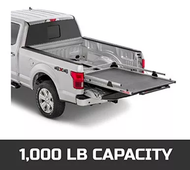 BedSlide 10-6848-CLS 1000 Classic Sliding Truck Bed Organizer 68x48 Inch Silver