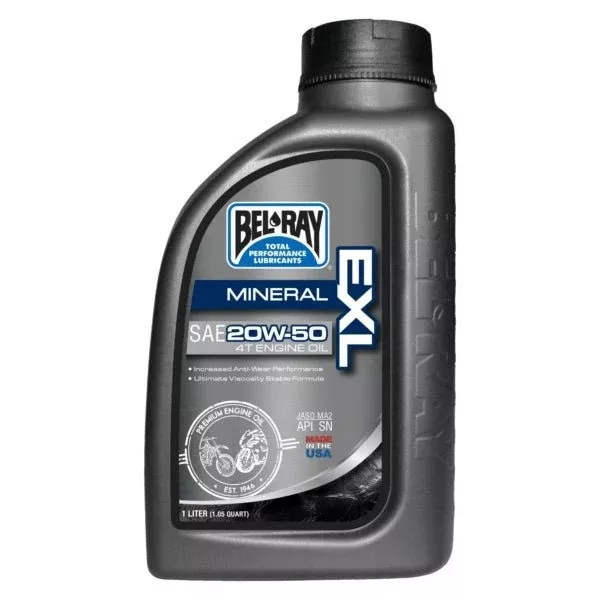 Bel-Ray Mineral EXL 4T Engine Oil 20W50 (1L)