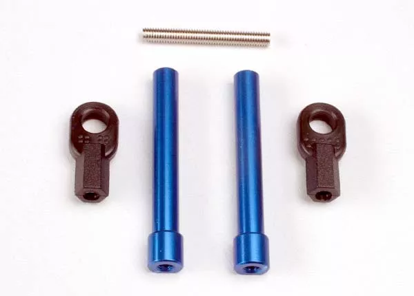 Bellcrank Posts, Aluminum (2)/ Steering Link Threaded Rod (3x25mm)/ Long Rod Ends (2)