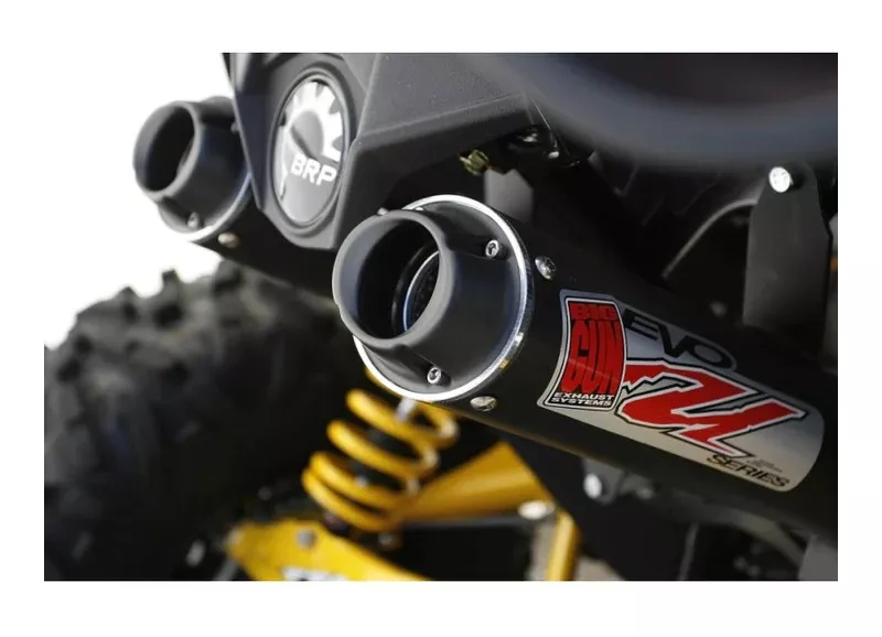 Big Gun Evo U Dual Slip-On Exhaust Can-Am Maverick 2013-2018