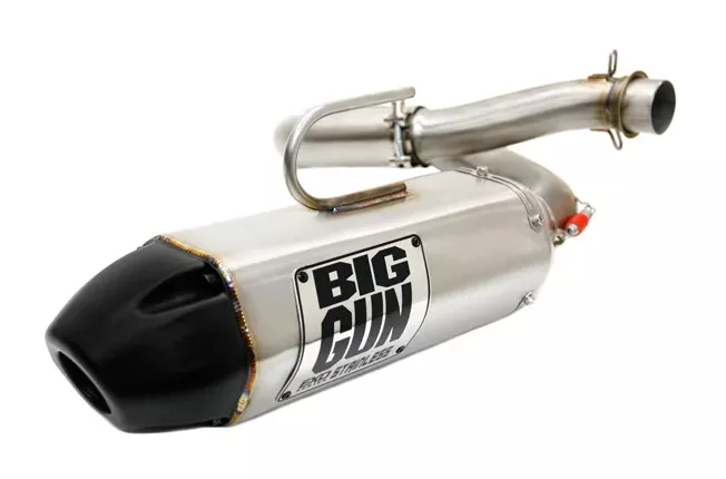 Big Gun EXO Stainless Slip-On Exhaust Polaris RZR 800 / S 800 / 4 800 2009-2014