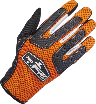 Biltwell Anza Gloves Orange Black