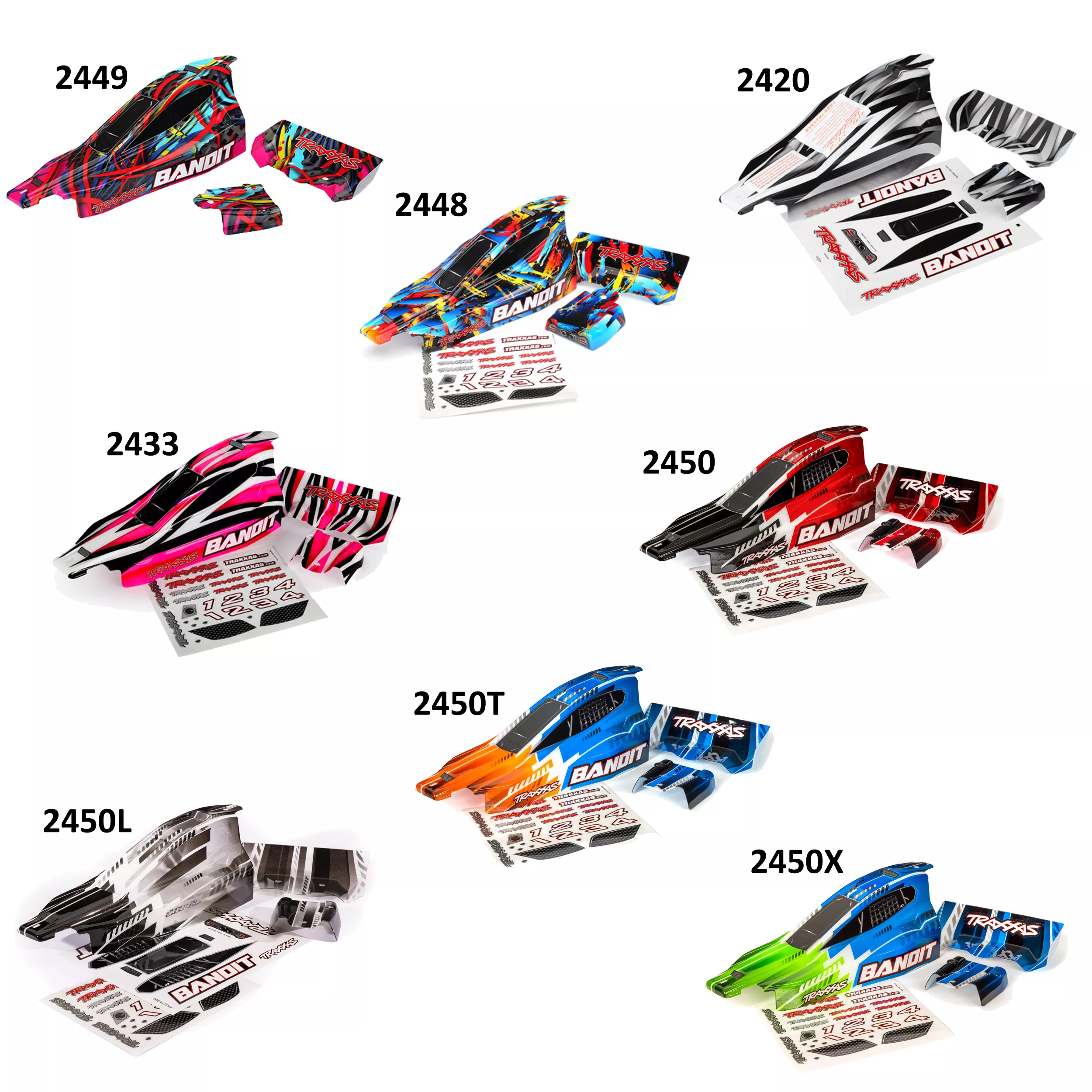 Body, Traxxas Bandit Multiple Color Options Available!