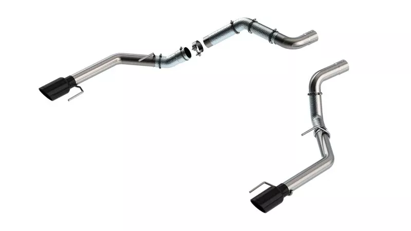 Borla 21-23 Ford Raptor 3in Tail Pipe Kit 4.5in Tip – Black Chrome