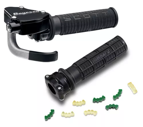 Boyesen Shokout Black ATV Grip System (OSC-003)