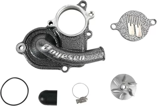 Boyesen Supercooler Silver Water Pump Cover & Impeller Kit (WPK-26A)
