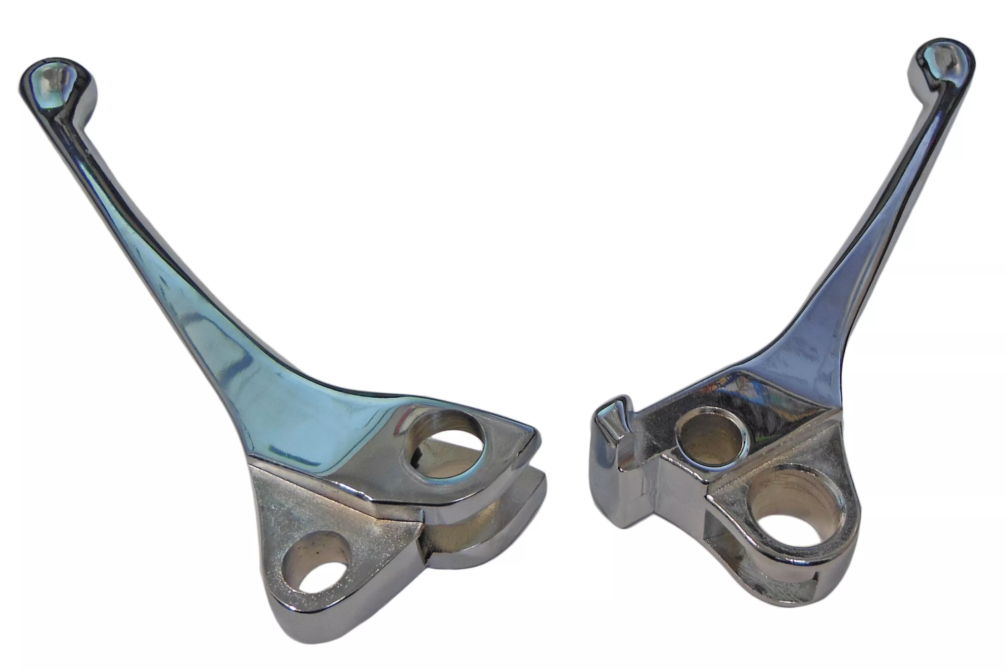 Brake & Clutch Hand Lever Set Chrome | Harley-Davidson Twins