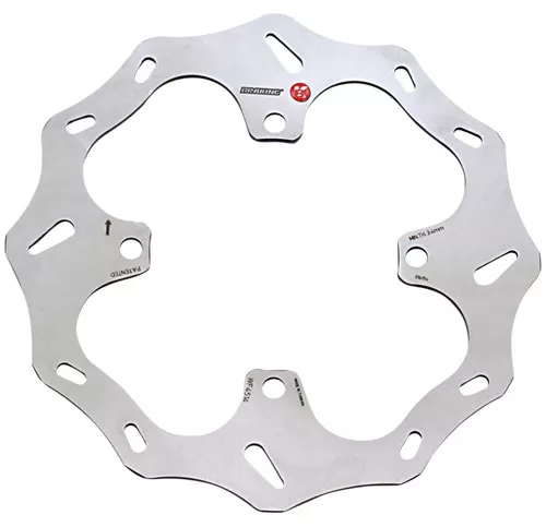 Braking Rear Brake Rotor (WF4514)