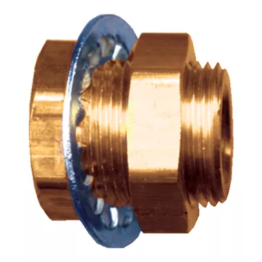 BRASS 1/4" BULKHEAD