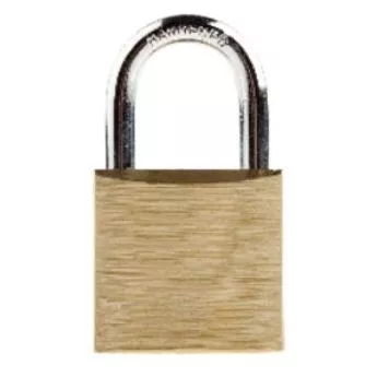 BRASS PADLOCK 30X20MM KD