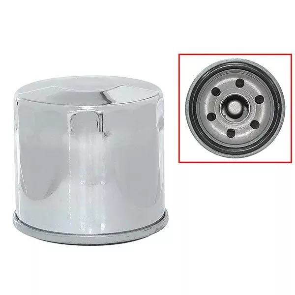 Bronco Chrome Oil Filter (AT-07011-1)
