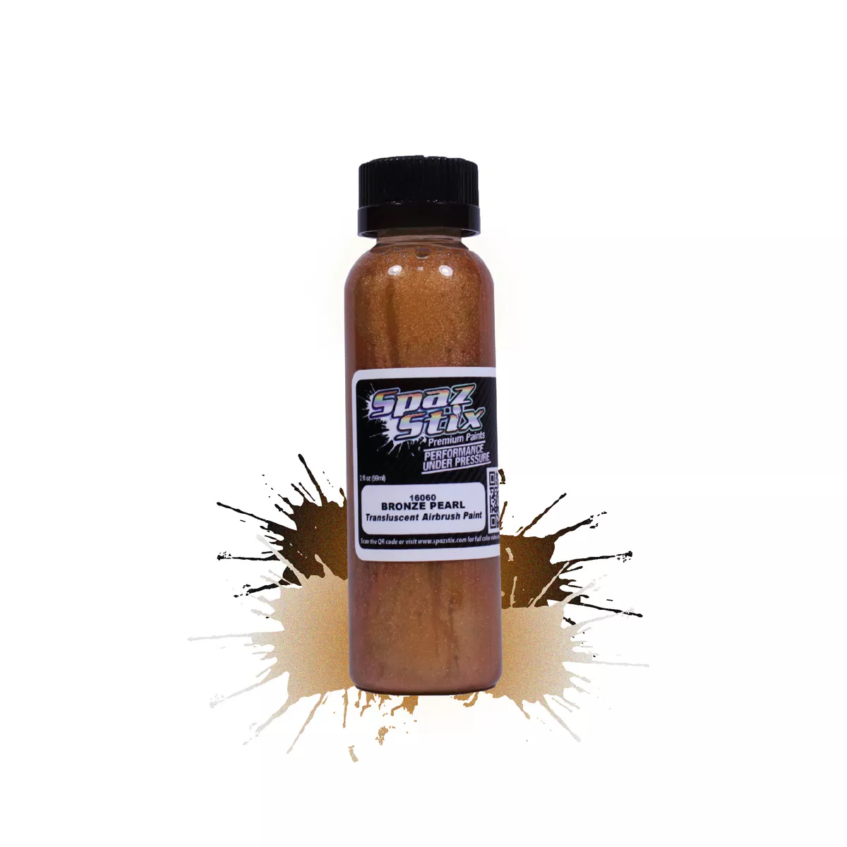Bronze Pearl Airbrush Ready Paint, 2oz Bottle