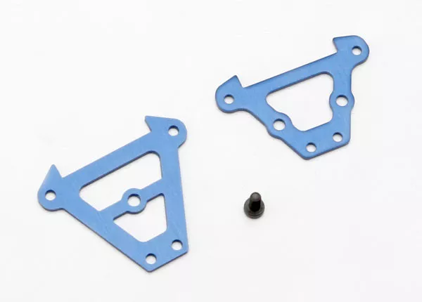 Bulkhead Tie Bars, Front & Rear (Blue-Anodized Aluminum)/ 2.5x6 CS (1)