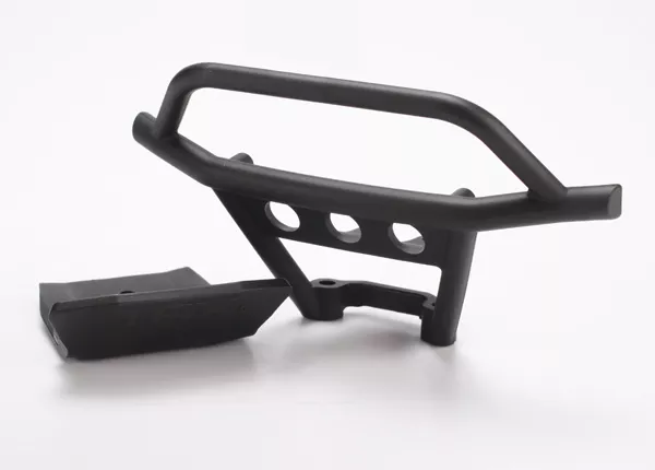 Bumper, Front/ Skidplate, Front (Black)
