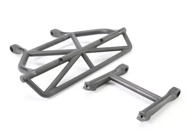 Bumper, Rear/ Bumper Mount, Rear (Black or Pink)