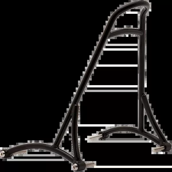 Burly Brand 13" Sissy Bar - Short - Black - HD Sportster '04-'22