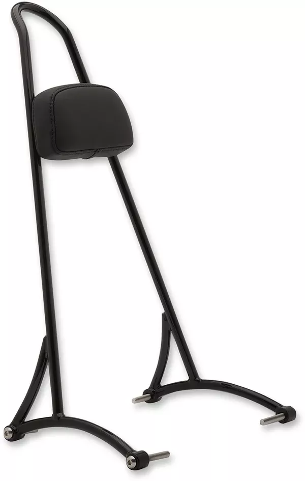 Burly Brand 20″ Tall Sissy Bar – Black – HD Sportster ’94-’03