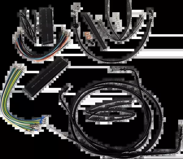 Burly Brand Extended Cable Kit – 12″ Ape Hanger – Rebel
