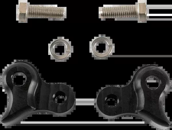 Burly Brand Lowering Kit - Rear - Lowers 1" - Black - '02-'08 FL