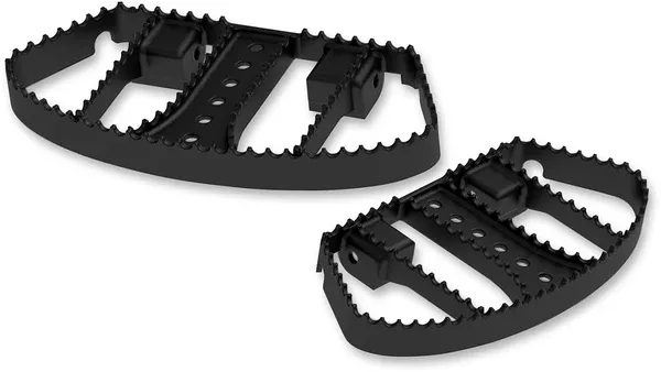 Burly Brand MX Passenger Floorboards - Black - FL