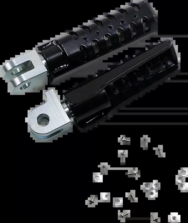 Burly Brand Razorback Rider Foot Pegs - Black
