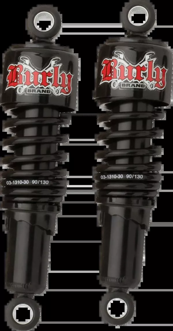 Burly Brand Slammer Shocks – 10.5″