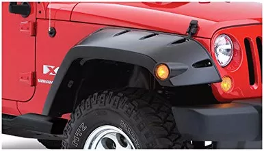 Bushwacker 10045-02 Pocket Style Fender Flares for 07-18 Jeep Wrangler JK