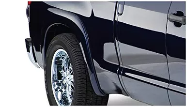 Bushwacker 30020-02 Black OE-Style Smooth Finish Rear Fender Flares