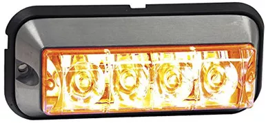 Buyers Products 8891004 Amber LED Strobe Light (4-7/8in RECT)
