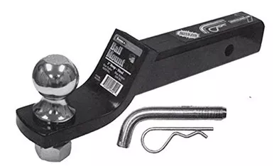 Buyers Products Chrome Ball Mount Kit w/ 2 in. Drop, 5,000 lbs. M.G.T.W.