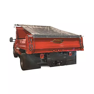 Buyers Products DTR7018 Aluminum Tarp System with Mesh Tarp, 7 x 18 Feet