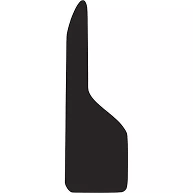 Buyers Thermoflex Fender Guard Semi-Truck Mud Flaps - Pair, Black, B1237PPB