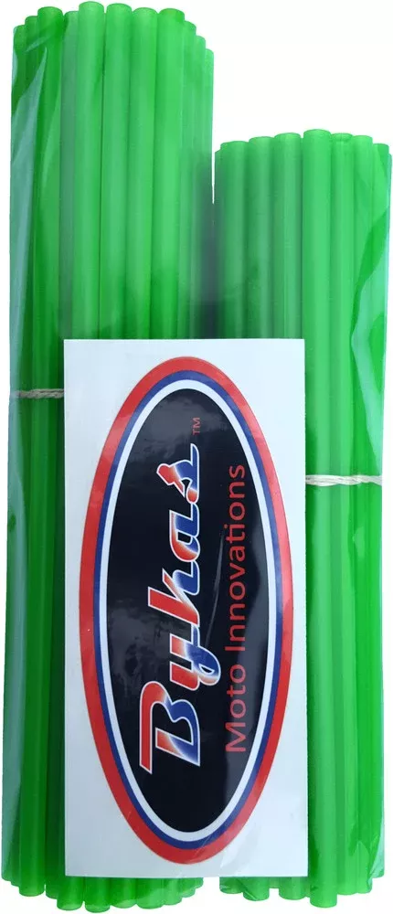 Bykas Spoke Wraps Neon Green 72/PK 21″/19″ – SN-G For Husaberg Dirt Bikes 1989-2014 | Kawasaki Dirt Bikes 1974-2016 | Beta Dirt Bikes 2008-2016