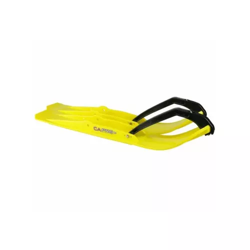 CA Pro Razor RZ Yellow Snowmobile Skis (77170320)