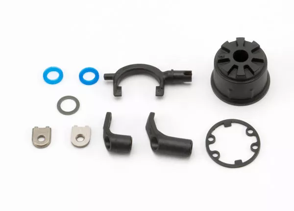Carrier, Differential (Heavy Duty)/ Differential Fork/ Linkage Arms (Front & Rear)/X-Ring Gaskets (2)/ Ring Gear Gasket/ Bushings (2)/ 6.5x10x0.5 TW