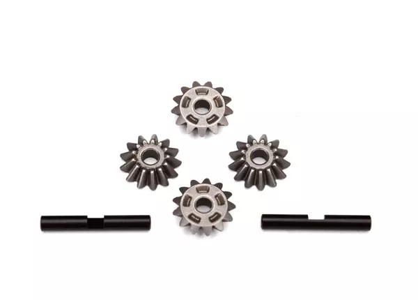 Center Differential Gear Set (Output Gears) (2)/ Spider Gears (4)/ Spider Gear Shaft (2)