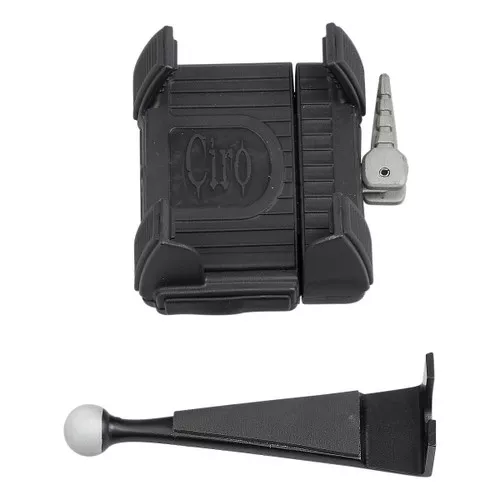 Ciro Handlebar Smartphone/GPS Black Holder w/Fairing Mount (50316)