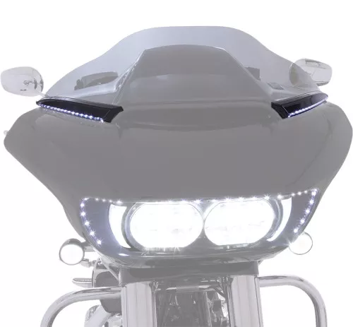 Ciro Horizon LED Windshield Trim Black (11051)