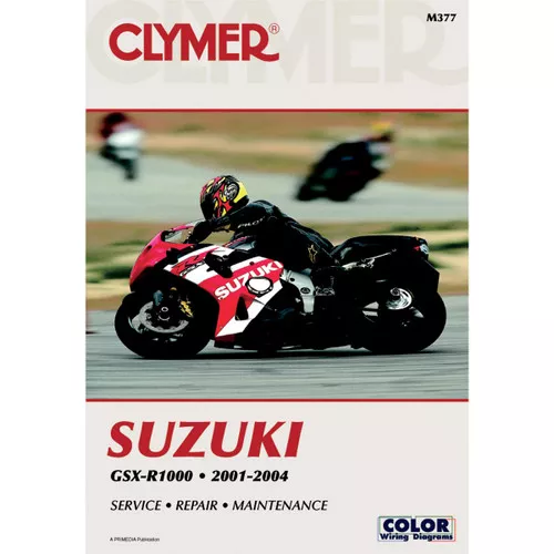 Clymer Repair/Service Manual '01-04 Suzuki GSX-R1000 (M377)
