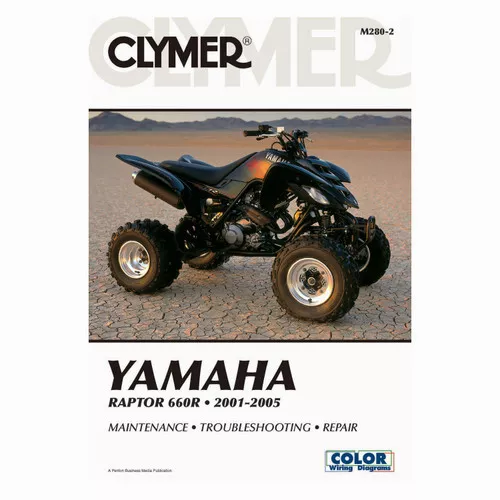 Clymer Repair/Service Manual '01-05 Yamaha YFM660R Raptor (M280-2)