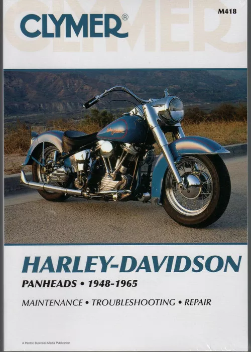 Clymer Repair/Service Manual '48-65 Harley-Davidson Panheads (CM418)