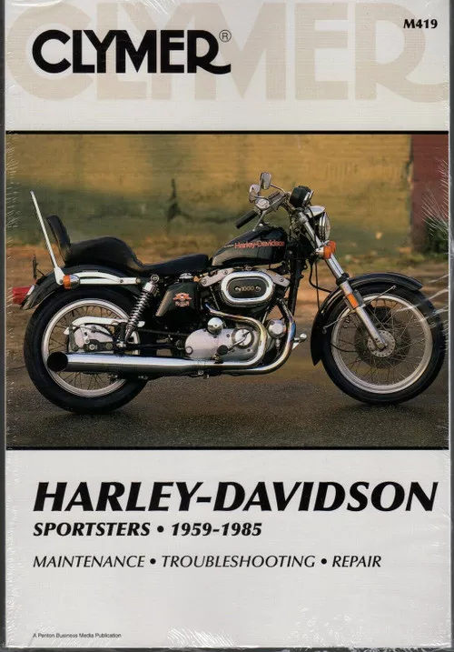 Clymer Repair/Service Manual '59-'85 Harley-Davidson Sportsters (M419)