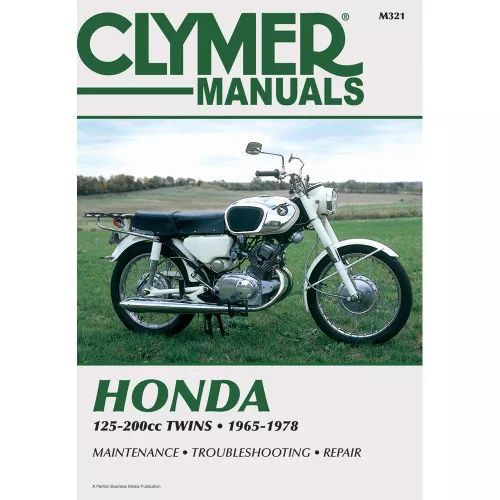 Clymer Repair/Service Manual '65-74 Honda CB/CL/SL/SS 125-200cc (M321)