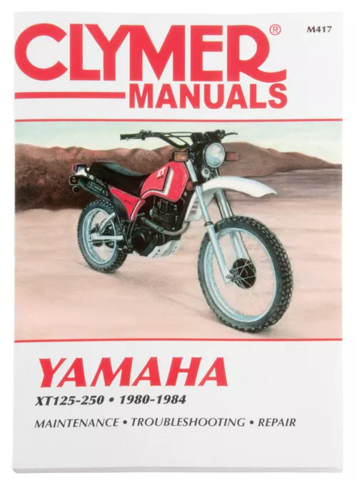 Clymer Repair/Service Manual '82-83 Yamaha XT125/XT200, '80-84 XT250 (M417)