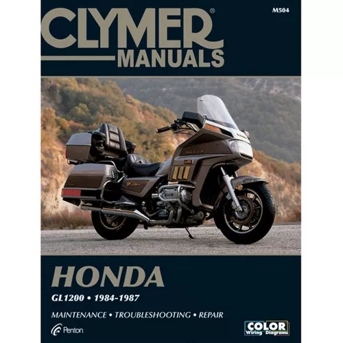 Clymer Repair/Service Manual '84-87 Honda GL1200 Goldwing (M504)